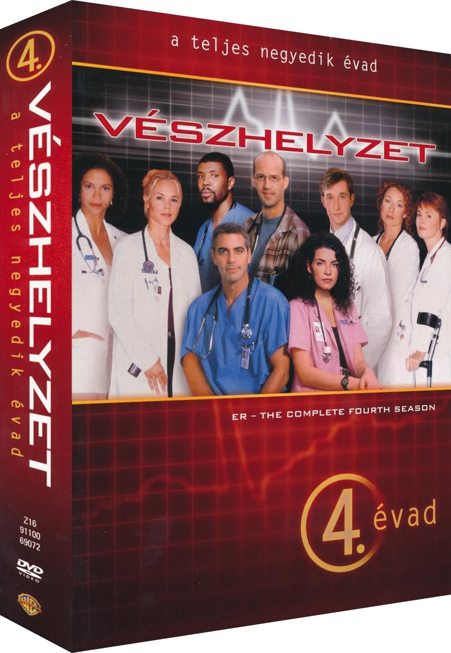 VÉSZHELYZET - A TELJES NEGYEDIK ÉVAD - DVD -