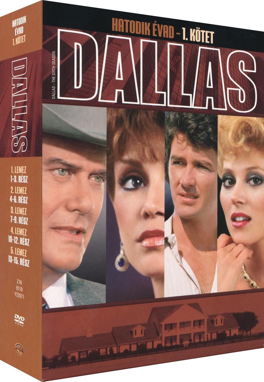 DALLAS - HATODIK ÉVAD/1. KÖTET - 5DVD - (1983)