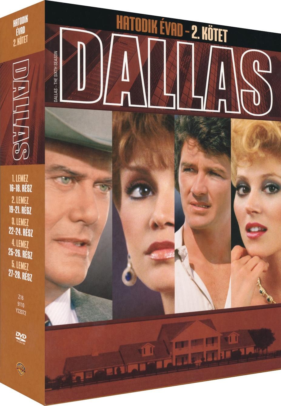 DALLAS - HATODIK ÉVAD/2. KÖTET - 5DVD - (1983)