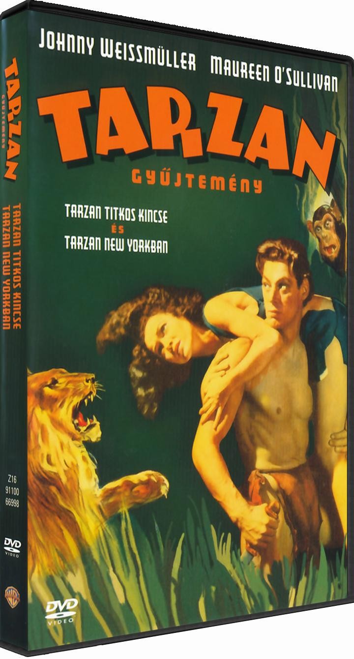 TARZAN TITKOS KINCSE+TARZAN NEW YORKBAN - DVD - (TARZAN GYŰJTEMÉNY) (1941)