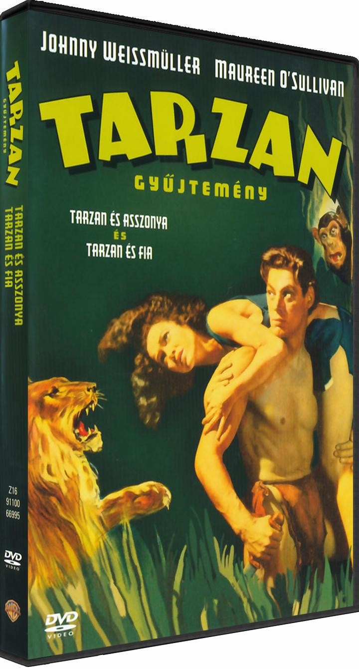 TARZAN ÉS ASSZONYA+TARZAN ÉS FIA - DVD - (TARZAN GYŰJTEMÉNY) (1934)