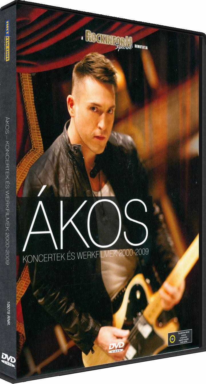 ÁKOS - KONCERTEK ÉS WERKFILMEK 2000-2009 - DVD - (2010)