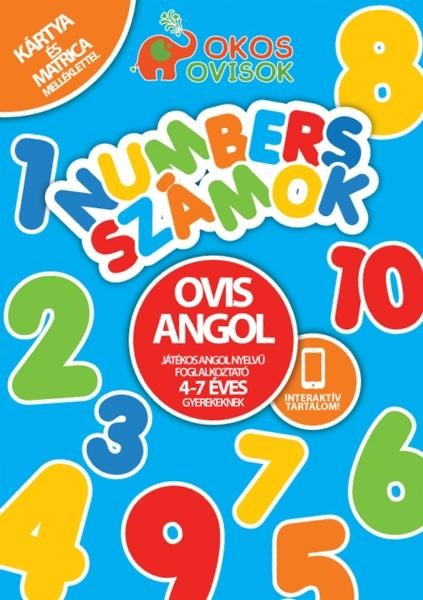 NUMBERS - SZÁMOK - OVIS ANGOL - JÁTÉKOS ANGOL NYELVŰ FOGLALKOZTATÓ (2014)