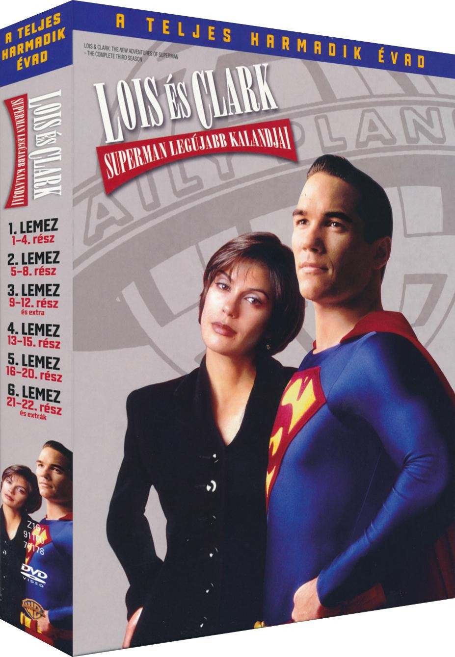 LOIS ÉS CLARK - 3. ÉVAD - DVD - (1995)