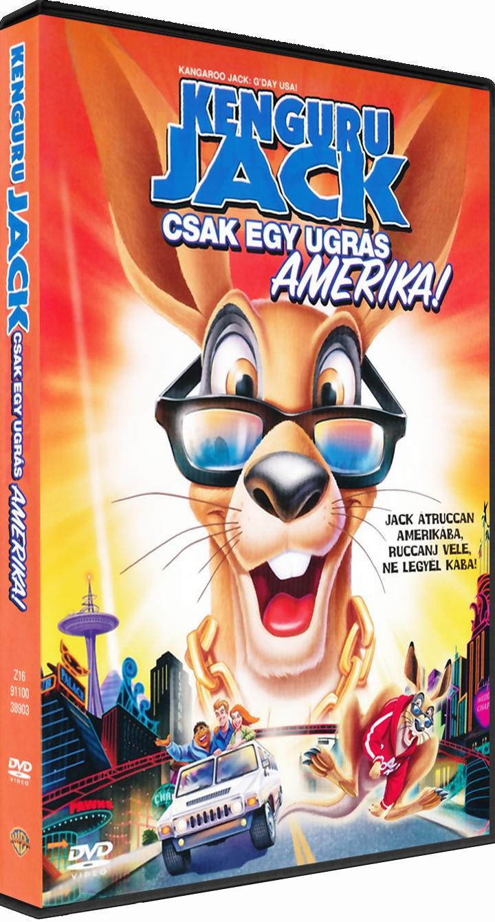 KENGURU JACK - CSAK EGY UGRÁS AMERIKA! - DVD - (2005)