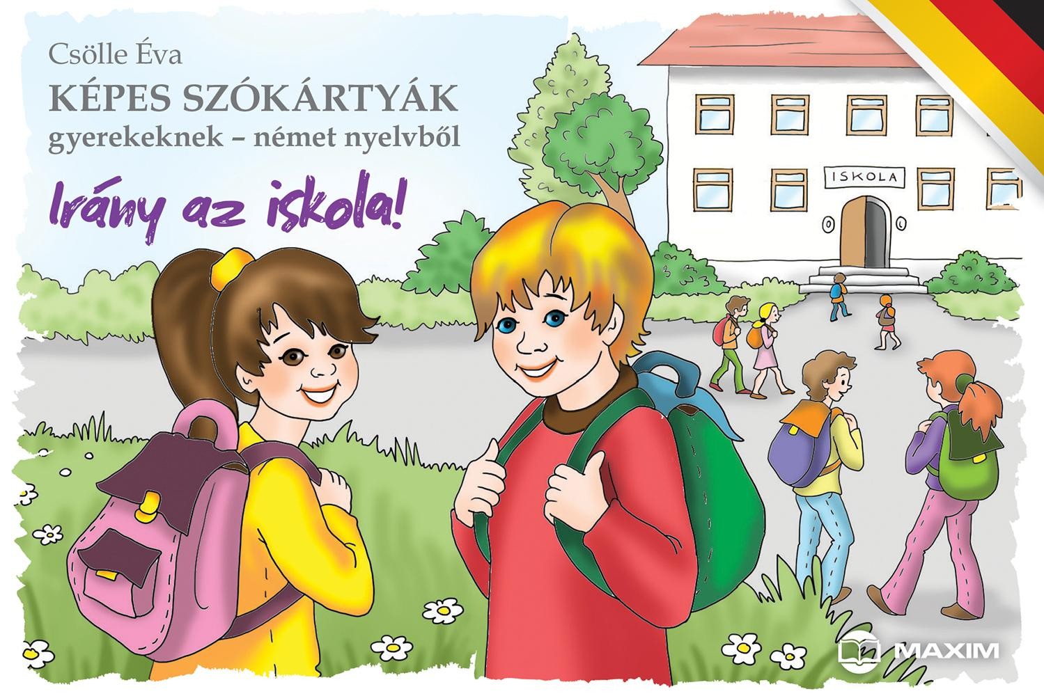 IRÁNY AZ ISKOLA! - KÉPES SZÓKÁRTYÁK GYEREKEKNEK NÉMET NYELVBŐL (2014)