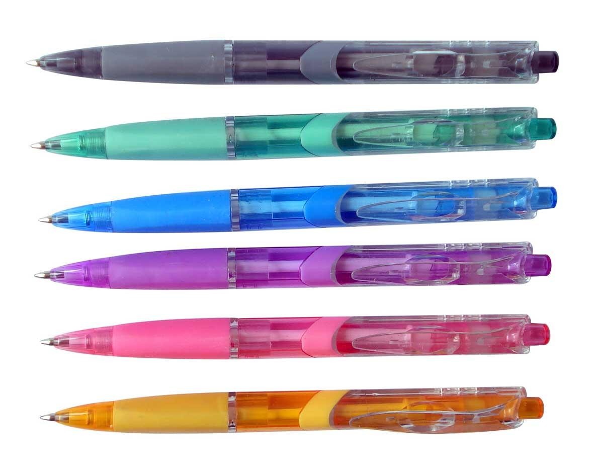 GOLYÓSTOLL HÁROMSZÖG GUMÍROZOTT TESTTEL 0,7MM (VEGYES SZÍNŰ) (2014)