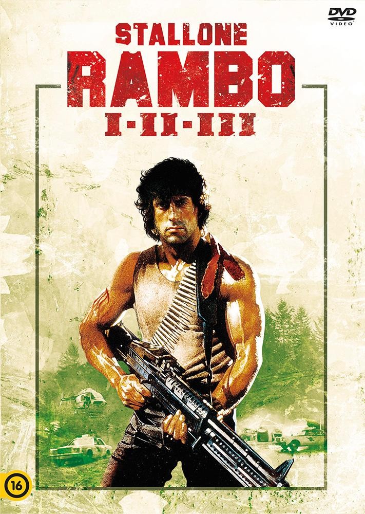 RAMBO I-II-III - DÍSZDOBOZ - DVD - (2014)