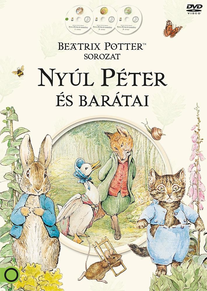 NYÚL PÉTER ÉS BARÁTAI - DÍSZDOBOZ - 3DVD - BEATRIX POTTER SOROZAT (2014)