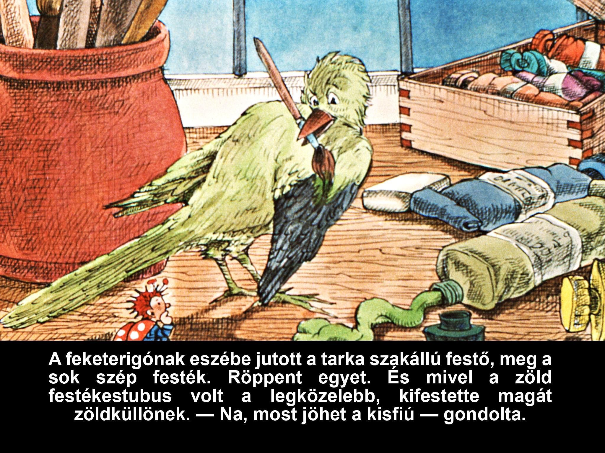 A NAGYRAVÁGYÓ FEKETERIGÓ - DIA (2014)