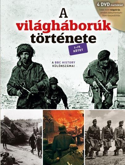 A VILÁGHÁBORÚK TÖRTÉNETE I-IV. KÖTET - DÍSZDOBOZBAN + 4DVD! (2014)