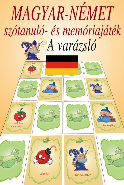 MAGYAR-NÉMET SZÓTANULÓ- ÉS MEMÓRIAJÁTÉK - A VARÁZSLÓ (2014)