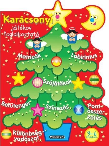 KARÁCSONYI JÁTÉKOS FOGLALKOZTATÓ - PIROS (2014)