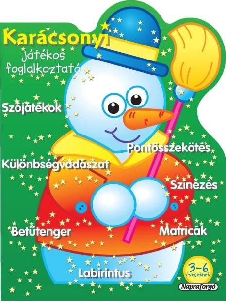 KARÁCSONYI JÁTÉKOS FOGLALKOZTATÓ - ZÖLD (2014)