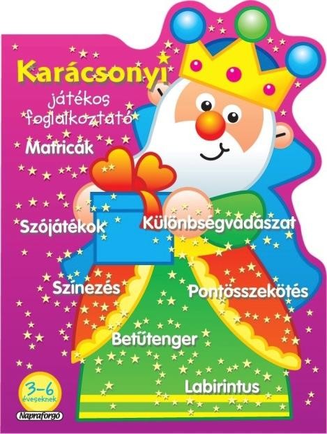 KARÁCSONYI JÁTÉKOS FOGLALKOZTATÓ - LILA (2014)