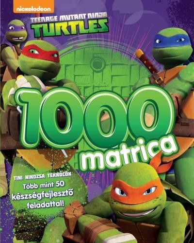 TINI NINDZSA TEKNŐCÖK - 1000 MATRICA - FOGLALKOZTATÓ (2014)
