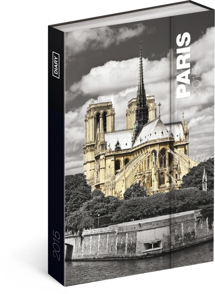 MÁGNESES KÉPES AGENDA PG PARIS 2015 10.5*15.8 CM (2014)