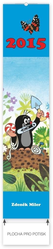 POSTCARD CALENDAR PG THE LITTLE MOLE 2015 10,5*48 CM (2014)