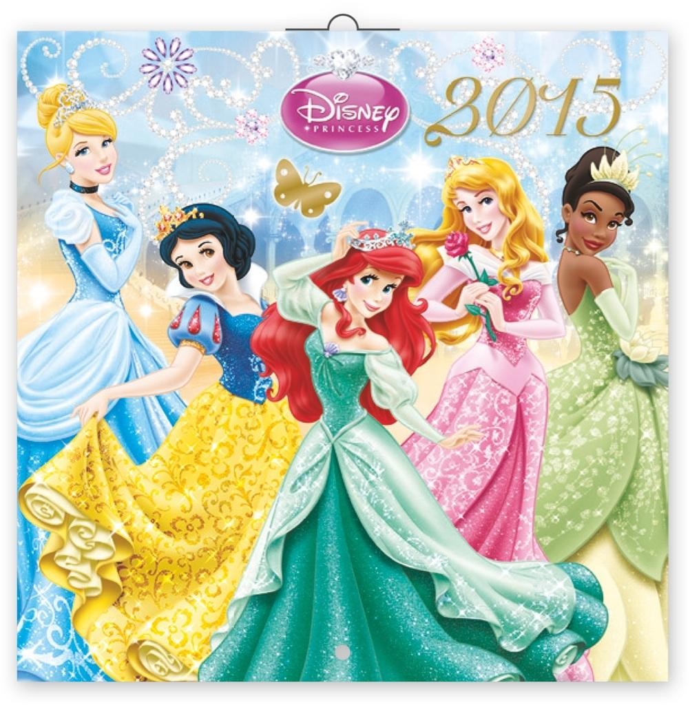 NAPTÁR PG W. DISNEY PRINCESS 2015 30*30