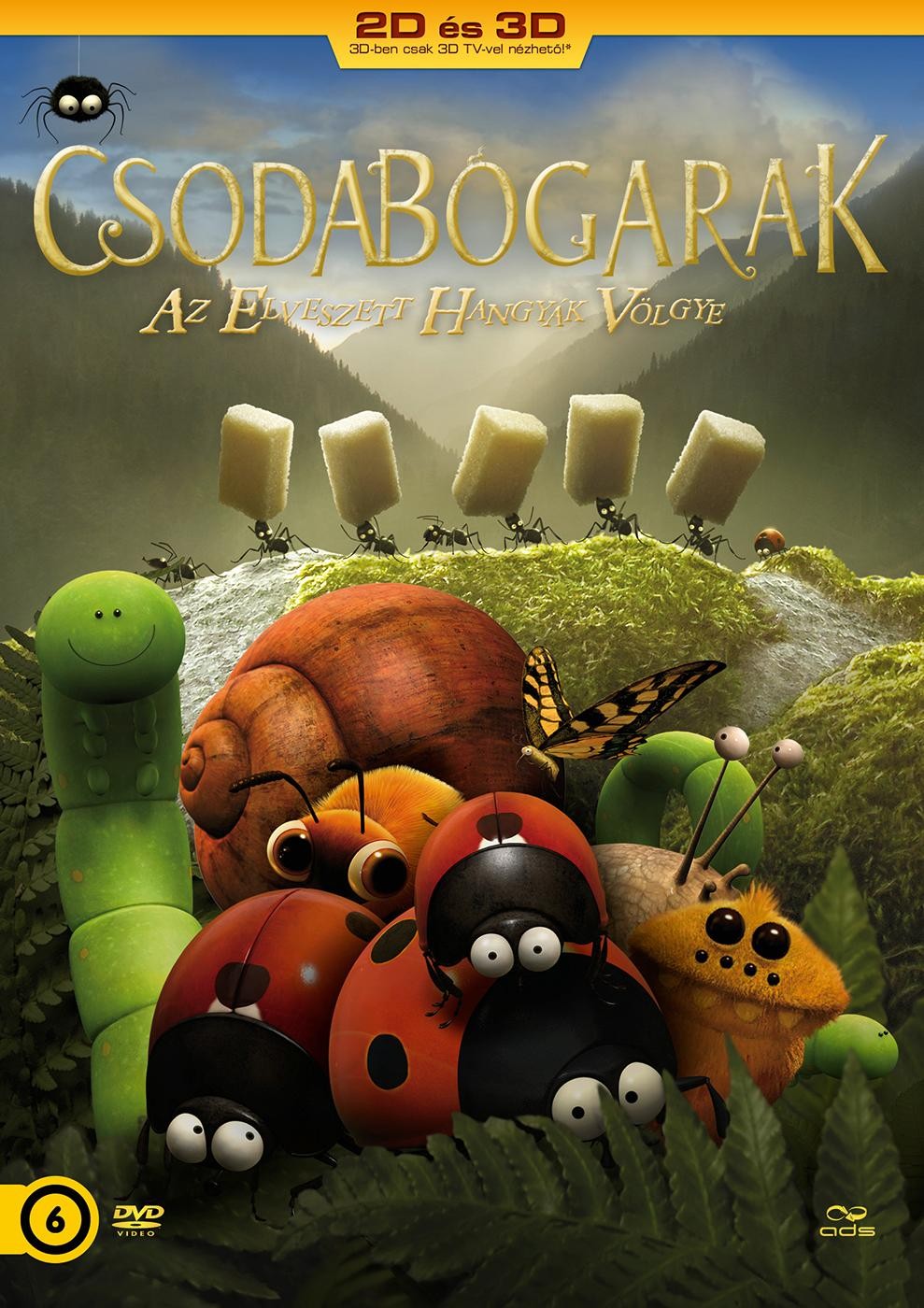 CSODABOGARAK - AZ ELVESZETT HANGYÁK VÖLGYE - DVD - (2014)