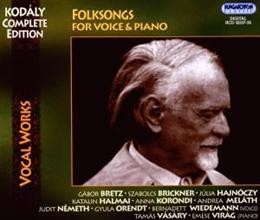 FOLKSONGS - FOR VOICE & PIANO - CD - (2009)