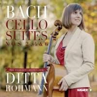 BACH CELLO SUITES NOS 2, 4 & 6 - CD - (2014)