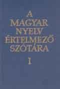 A MAGYAR NYELV ÉRTELMEZŐ SZÓTÁRA V. (MO-S) (1987)