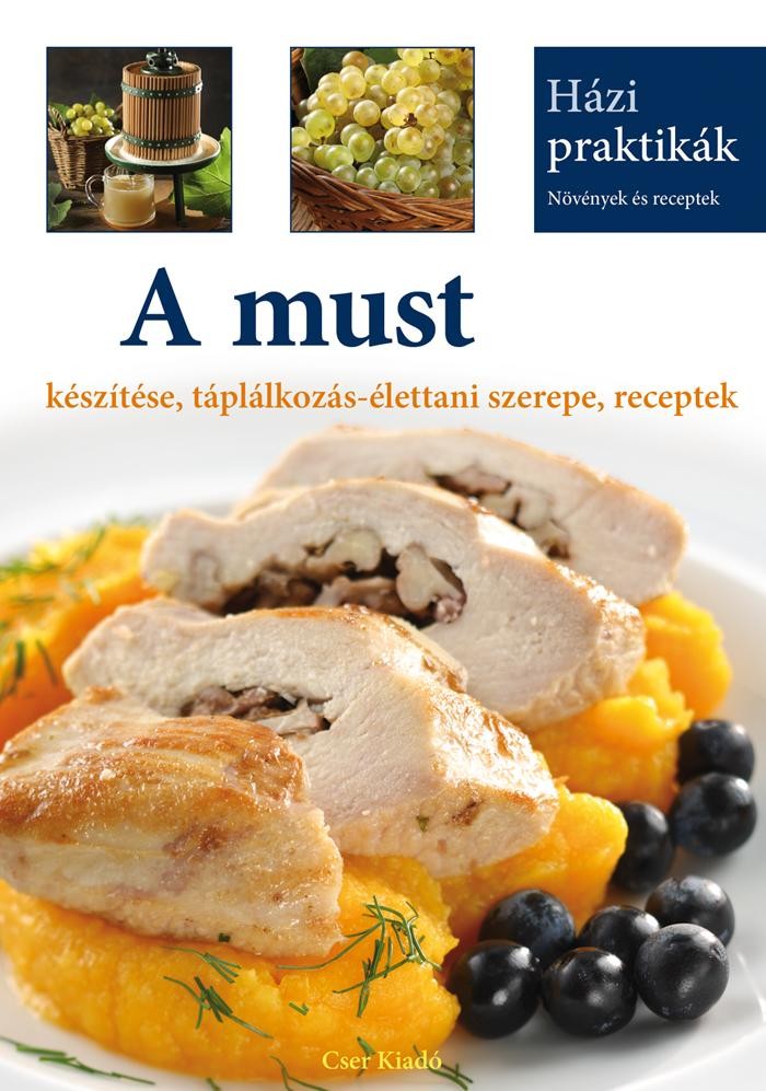 A MUST KÉSZÍTÉSE, TÁPLÁLKOZÁS-ÉLETTANI SZEREPE, RECEPTEK (2014)