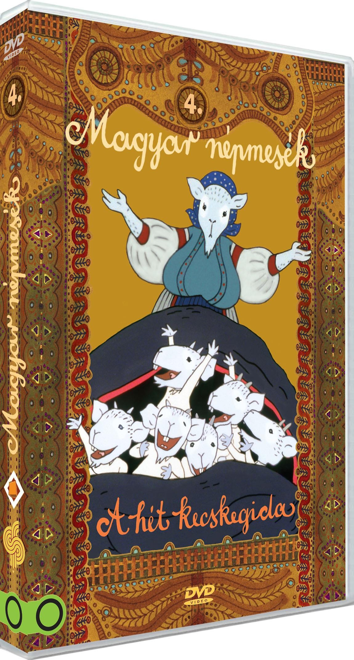 MAGYAR NÉPMESÉK 4. - A HÉT KECSKEGIDA - DVD - (2014)