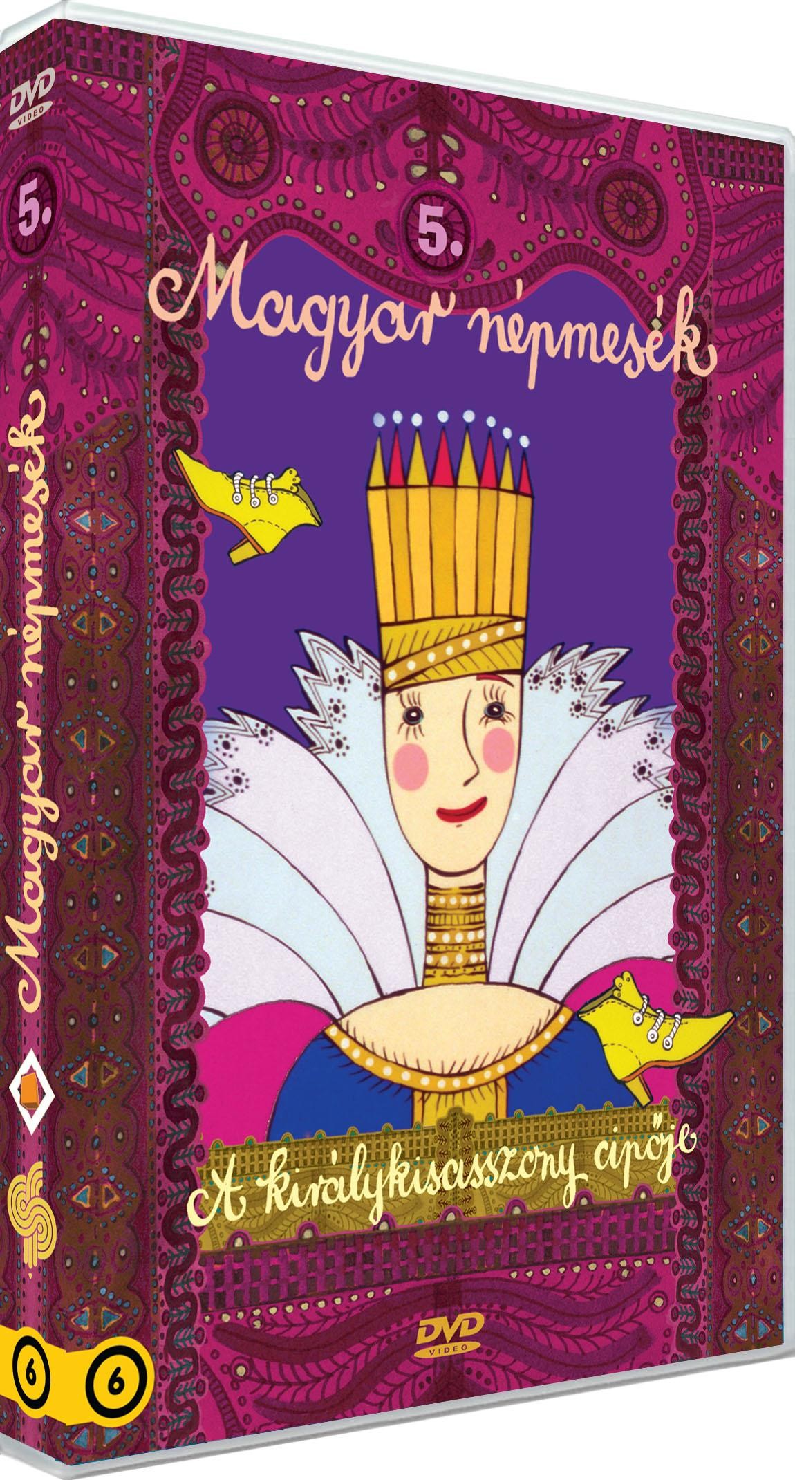 MAGYAR NÉPMESÉK 5. - A KIRÁLYKISASSZONY CIPŐJE - DVD - (2014)
