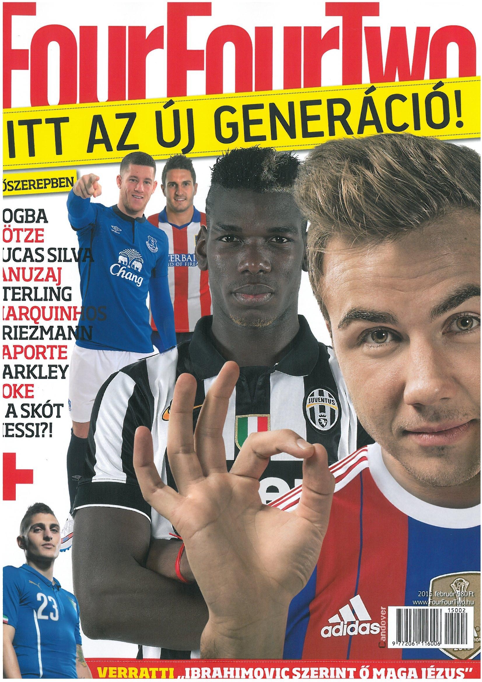 FOURFOURTWO MAGAZIN - 2015. FEBRUÁR (2015)