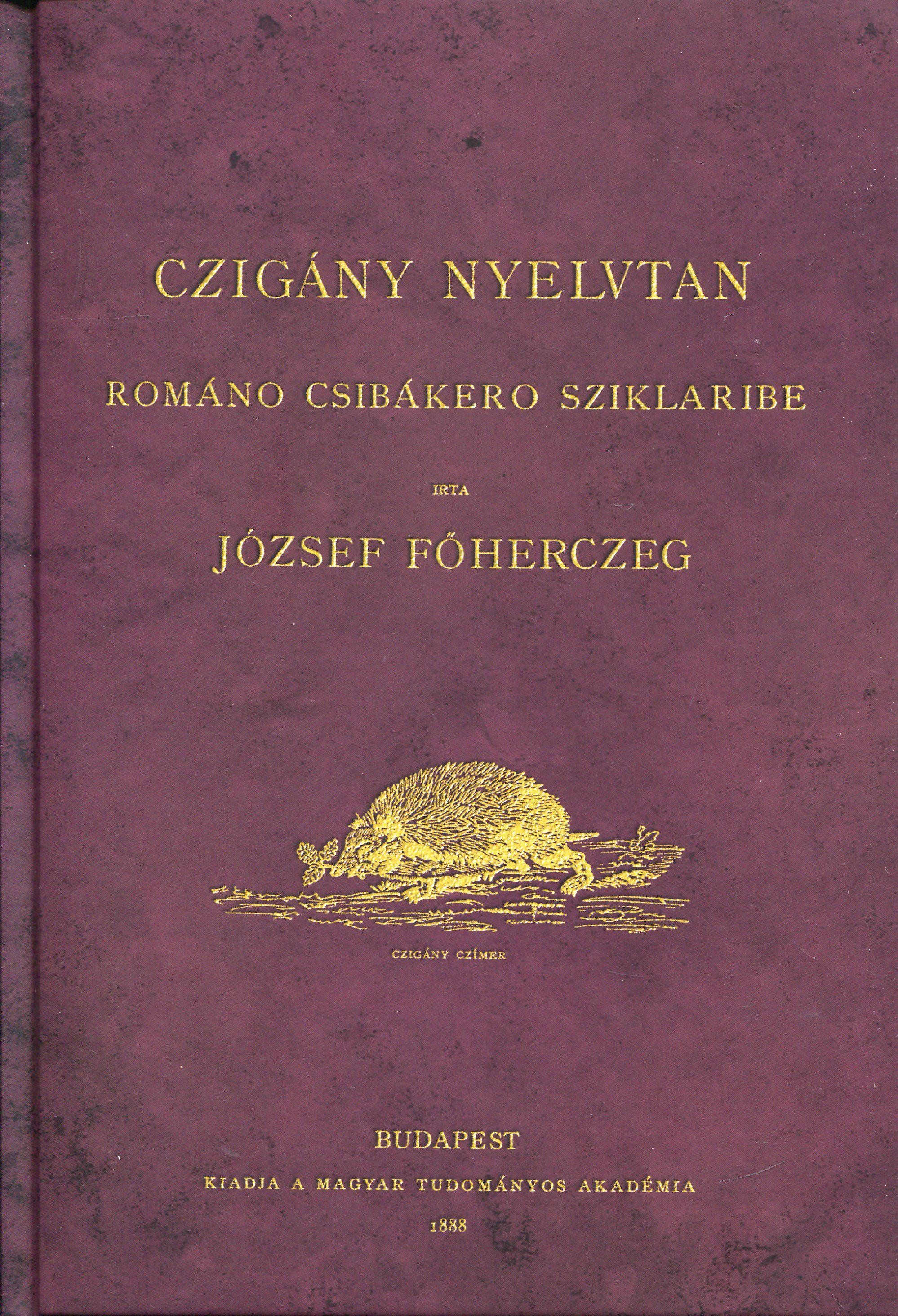 CZIGÁNY NYELVTAN (2015)