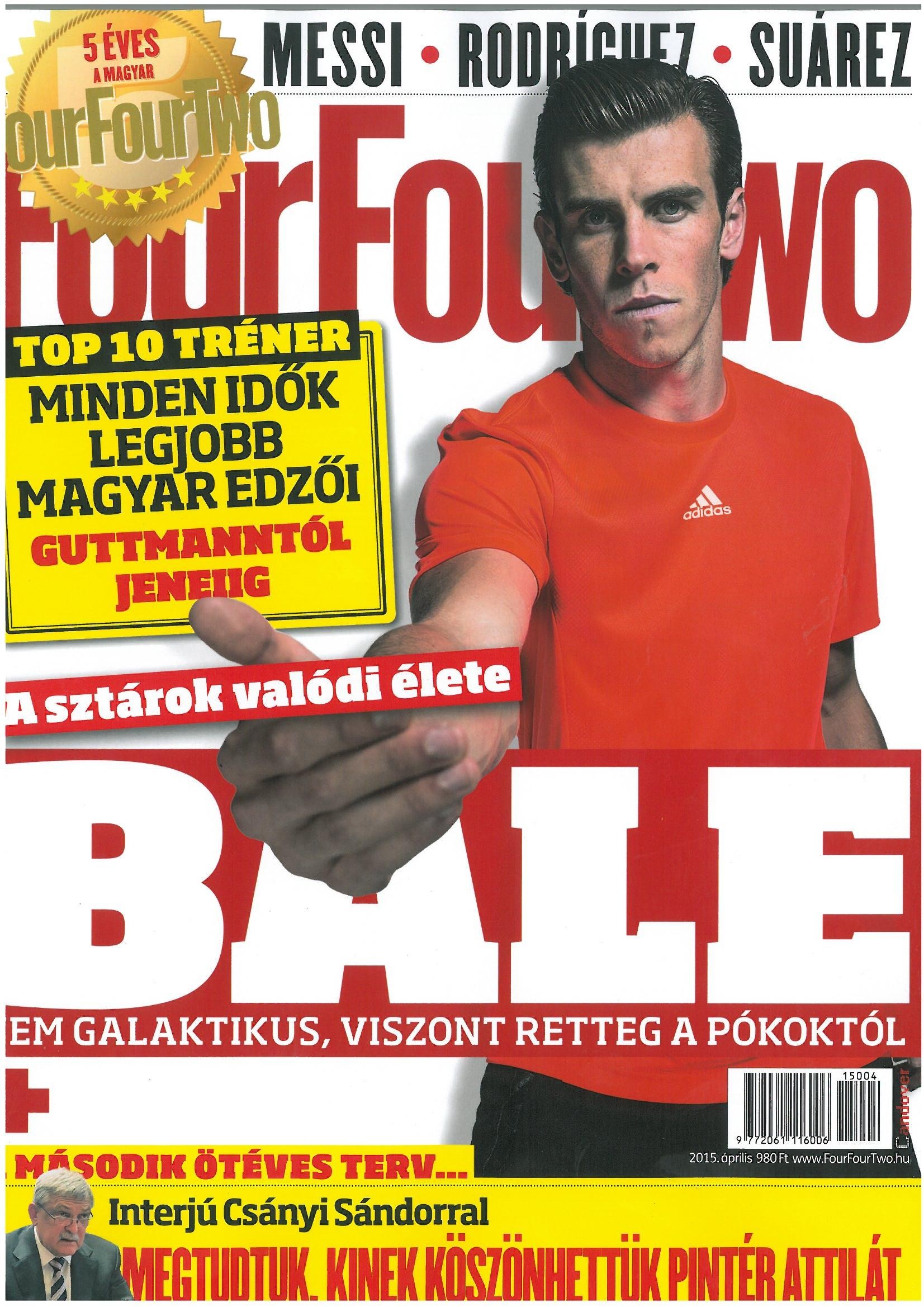 FOURFOURTWO MAGAZIN - 2015. ÁPRILIS (2015)
