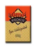 NÉMET KISOKOS - IGEI TÁBLÁZATOK