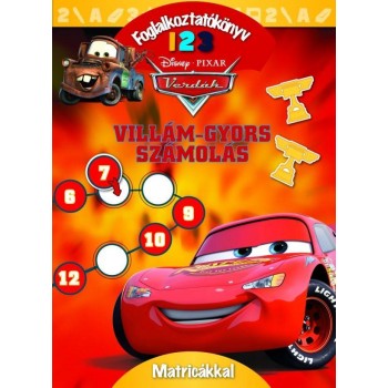 VERDÁK - VILLÁM-GYORS SZÁMOLÁS - FOGLALKOZTATÓKÖNYV MATRICÁKKAL (2010)