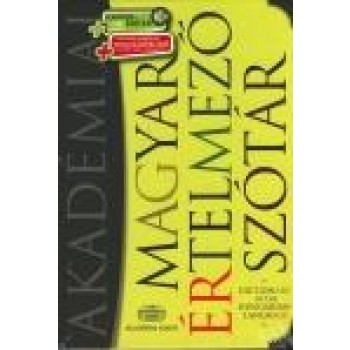 AKADÉMIAI MAGYAR ÉRTELMEZŐ SZÓTÁR - HANGOS-SZÓTÁR + NET (2009)