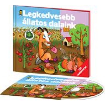 LEGKEDVESEBB ÁLLATOS DALAINK - KÖNYV + CD (2010)