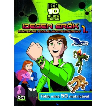 IDEGEN ERŐK 1. - MATRICÁS FOGLALKOZTATÓKÖNYV - BEN10 ALIEN FORCE (2010)