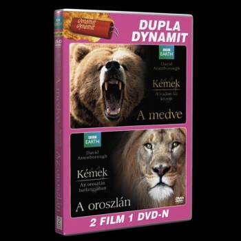 A MEDVE + AZ OROSZLÁN  - DVD - (DUPLA DYNAMIT) (2010)