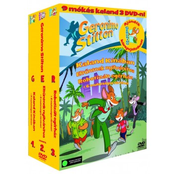 GERONIMO STILTON 1-3. (GYŰJTŐDOBOZ) - 3DVD - (2010)