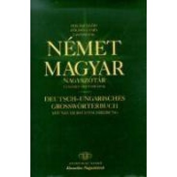 NÉMET-MAGYAR NAGYSZÓTÁR +NET (2011)