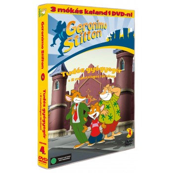 GERONIMO STILTON 4. - TUDÓS GYÓGYEGÉR - DVD - (2011)