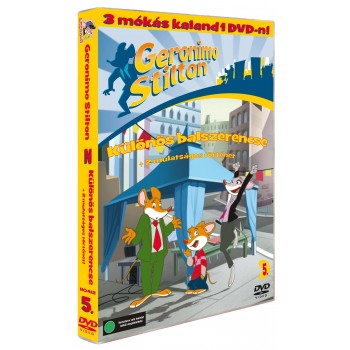 GERONIMO STILTON 5. - KÜLÖNÖS BALSZERENCSE - DVD - (2011)