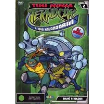 TINI NINJA TEKNŐCÖK - A JÖVŐ KALANDORAI 2. - BALHÉ A HOLDON - DVD - (2008)