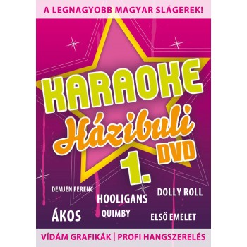 KARAOKE HÁZIBULI 1. - DVD - (2011)