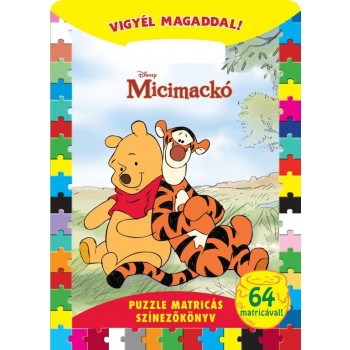 MICIMACKÓ - VIGYÉL MAGADDAL! - PUZZLE MATRICÁS SZÍNEZŐKÖNYV (2011)