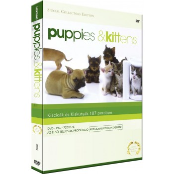 PUPPIES AND KITTENS - KISKUTYÁK ÉS KISCICÁK - DVD - (2011)
