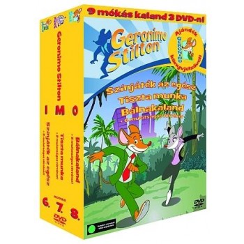 GERONIMO STILTON 6-8. (GYŰJTŐDOBOZ) - 3DVD - (2011)