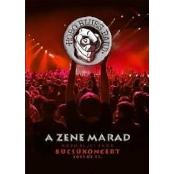 A ZENE MARAD - HOBO BLUES BAND BÚCSÚKONCERT - KÖNYV+DVD -