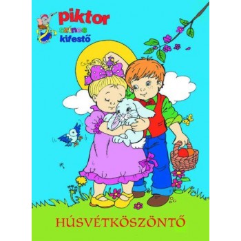 HÚSVÉTKÖSZÖNTŐ - PIKTOR SZÍNES KIFESTŐ (2012)